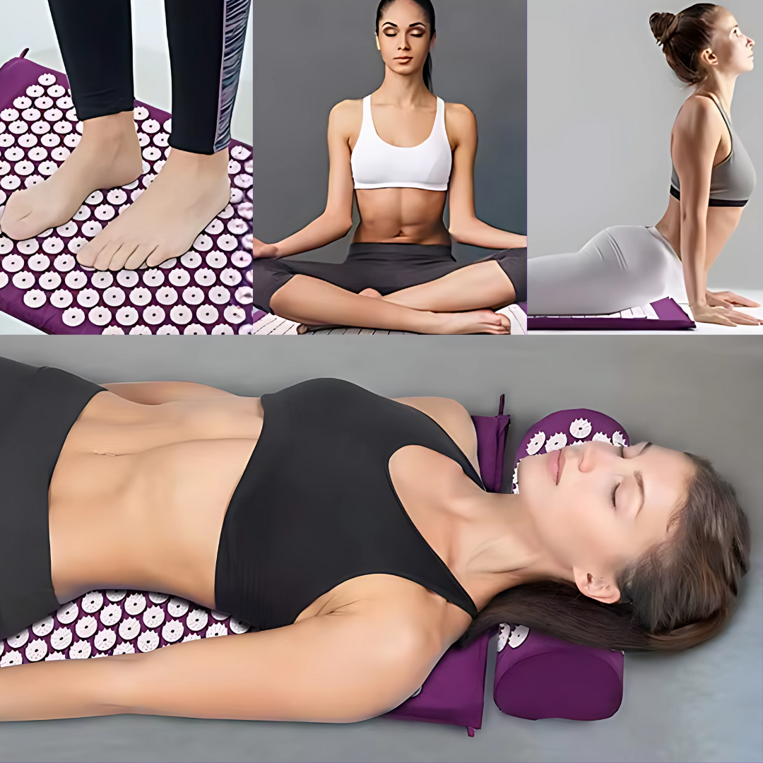 Tapis AcuVive™- Soulagement Naturel du Stress et de la Douleur
